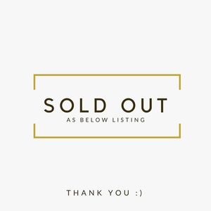 ‼️SOLD OUT‼️AS BELOW LISTING